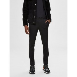 PANT SLIM JERSEY FLEX BASIC. BLACK