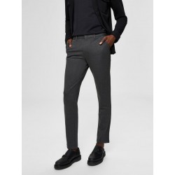 PANT SLIM JERSEY FLEX BASIC. DARK GREY