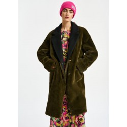 MANTEAU CD BI MAT FOURRURE...